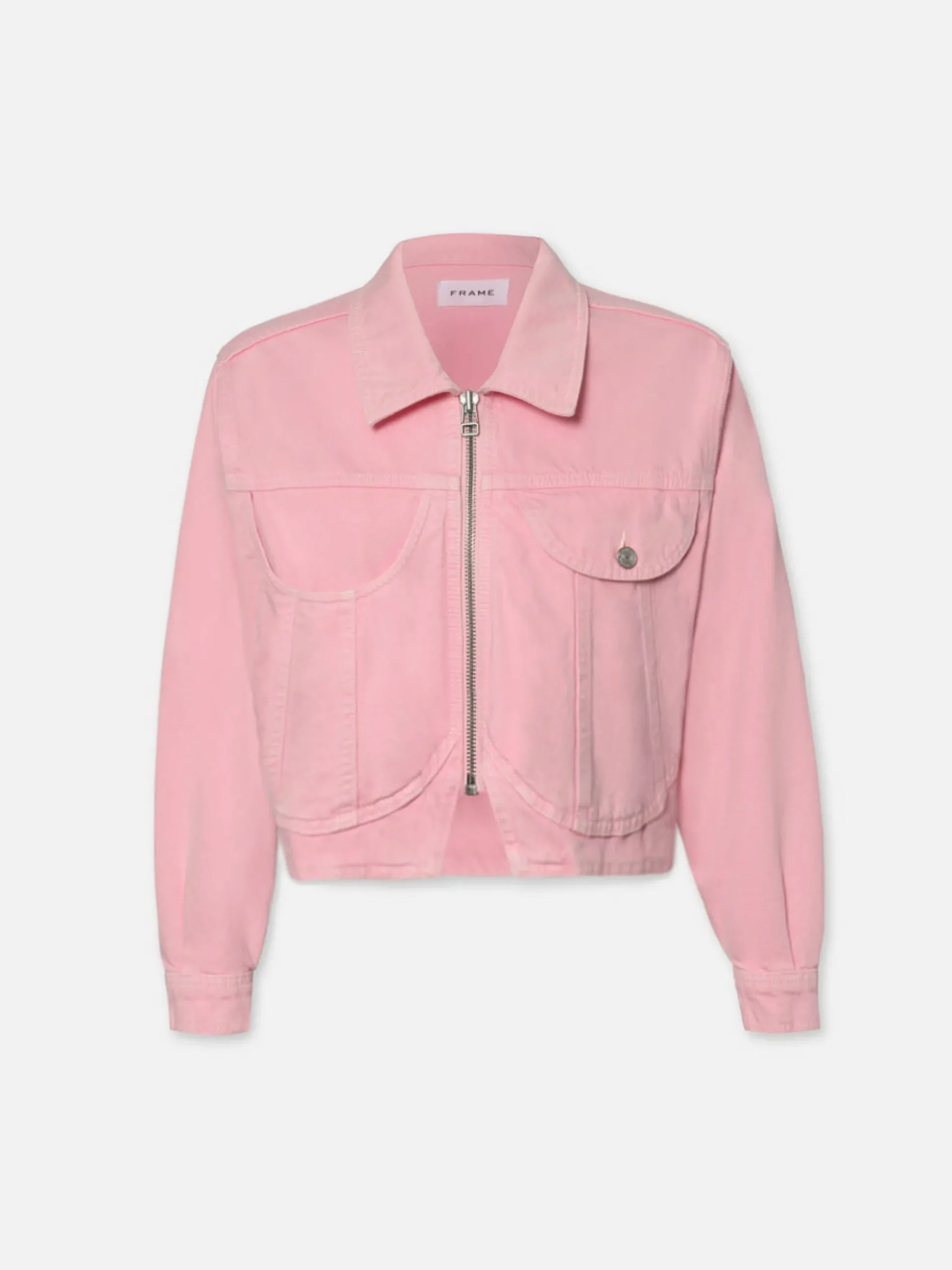 Heart Jacket in Washed Dusty Pink