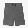 Heavyweight Cashmere Short in Warm Grey