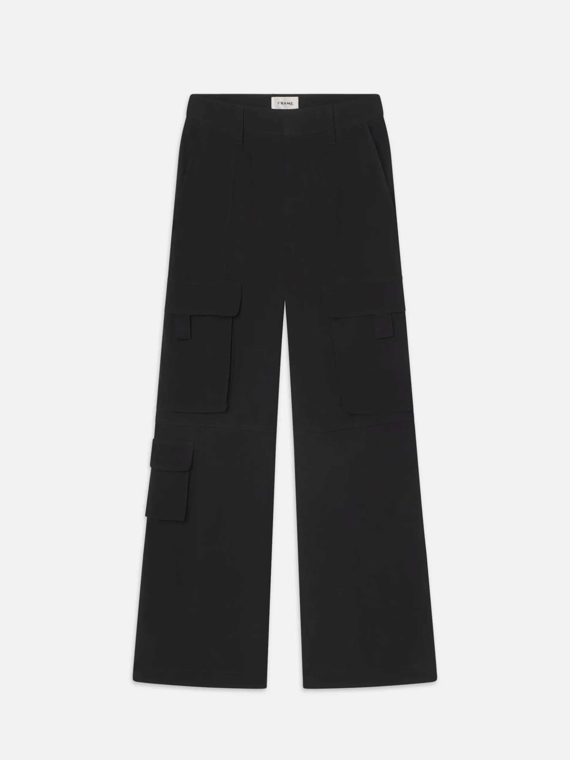 High Rise Utility Cargo in Black