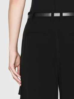 High Rise Utility Cargo in Black