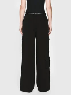 High Rise Utility Cargo in Black