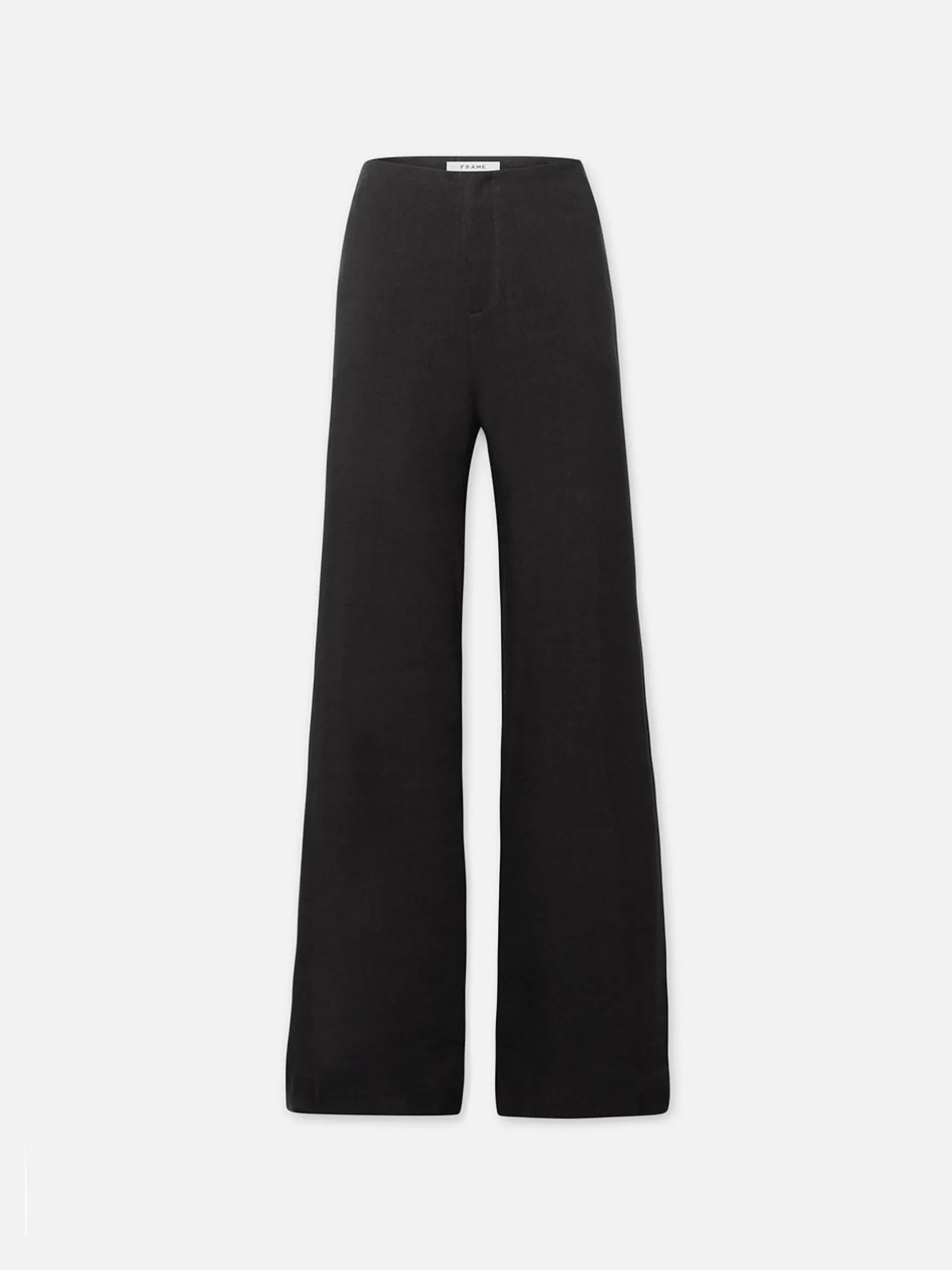 High Rise Wide Leg Trouser in Black
