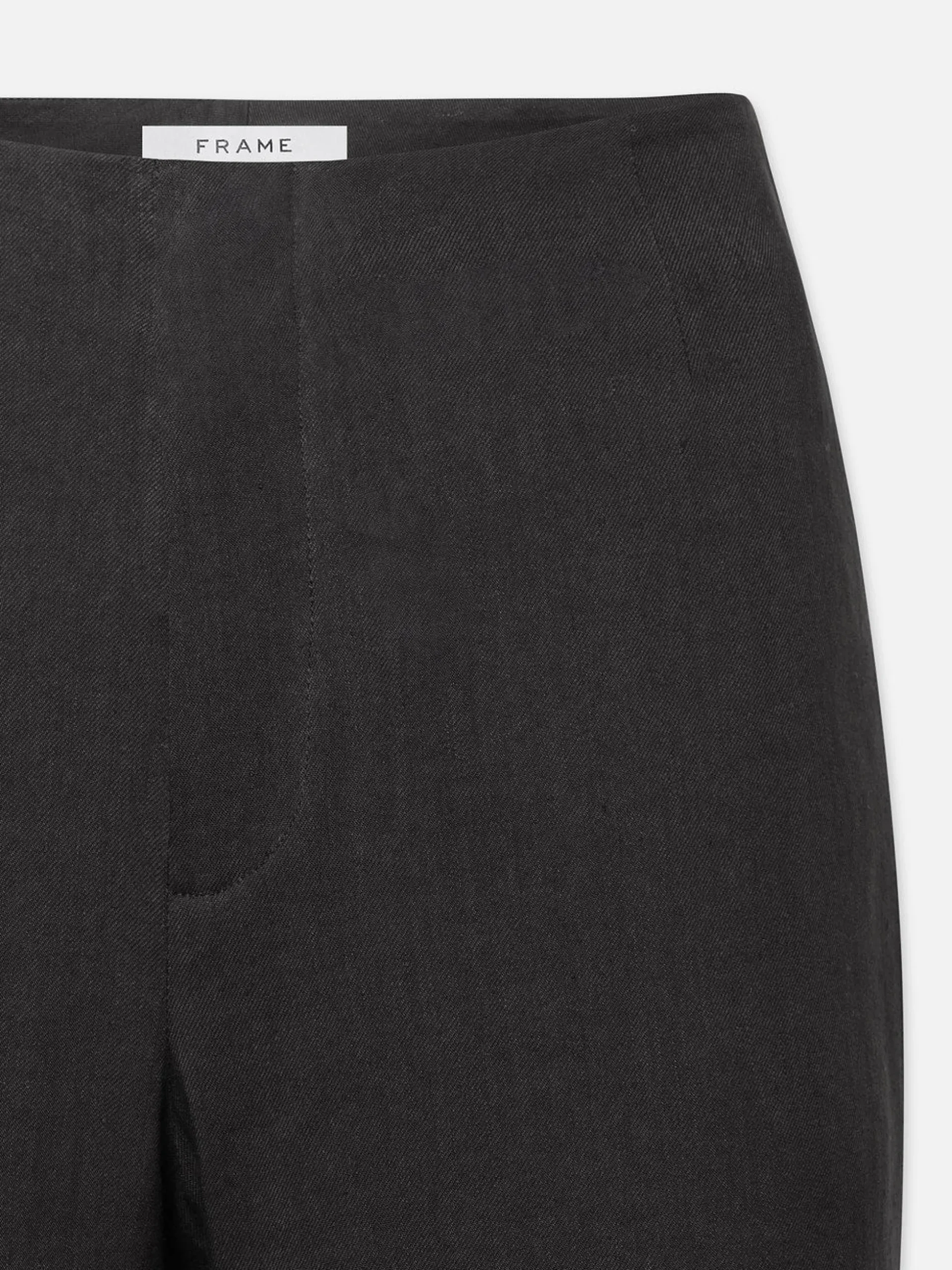 High Rise Wide Leg Trouser in Black