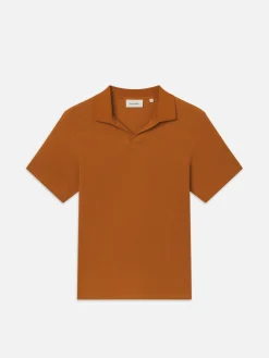 Jacquard Polo in Rust