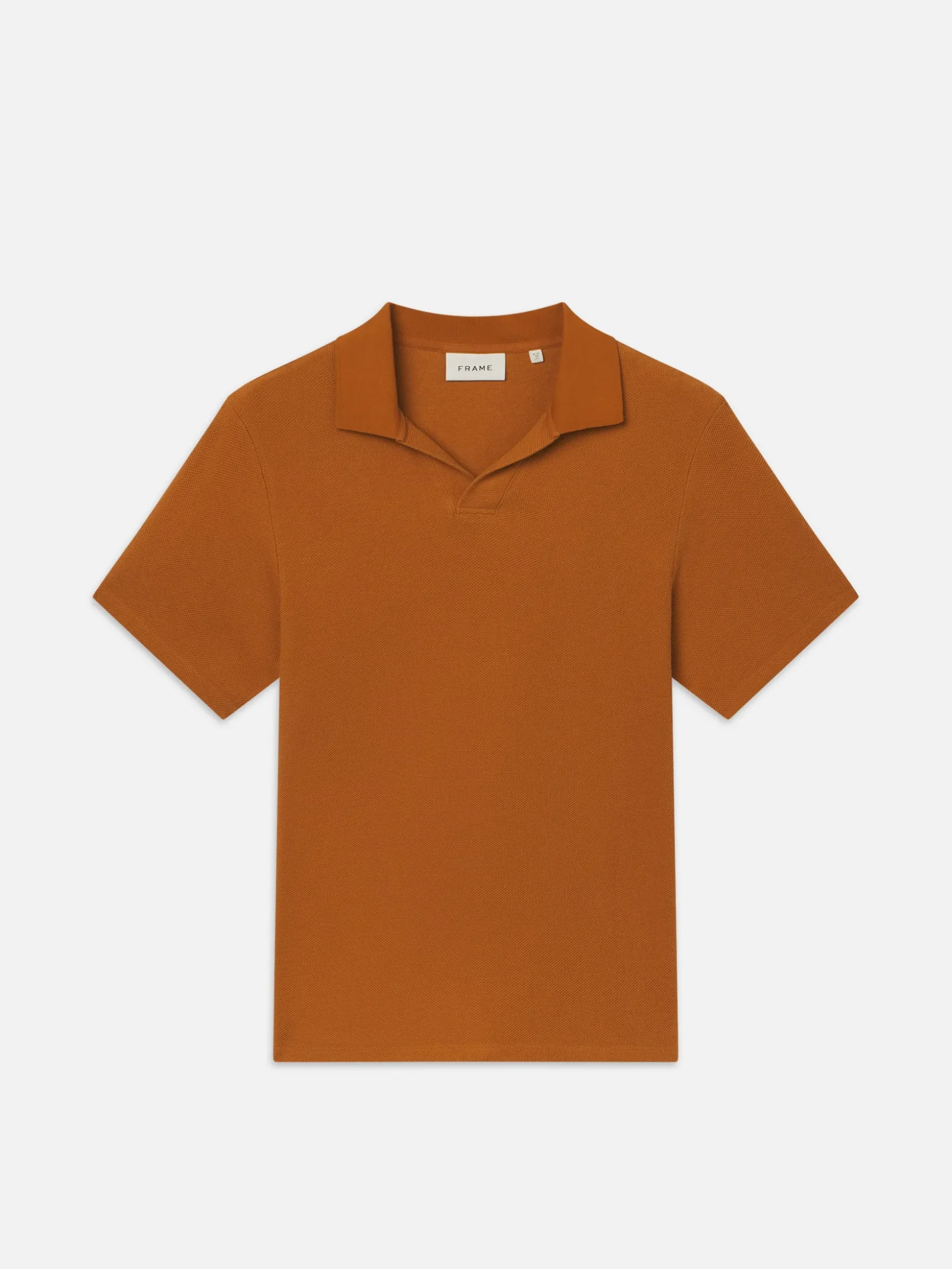 Jacquard Polo in Rust