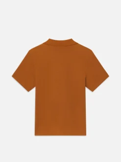 Jacquard Polo in Rust