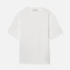 Jacquard Relaxed Tee in Off White