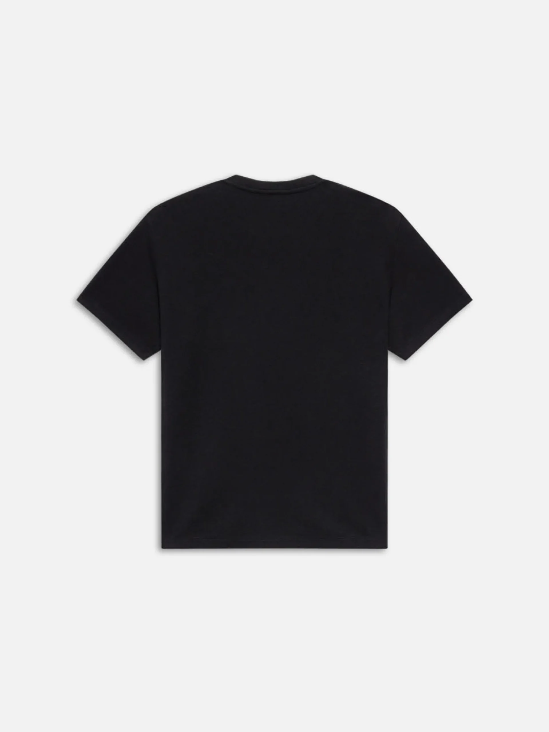 Jacquard Relaxed Tee in Black
