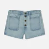 Le Bardot Exposed Button Short in Trevi