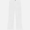 Le Crop Mini Boot in Blanc