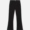 Le Crop Mini Boot in Film Noir