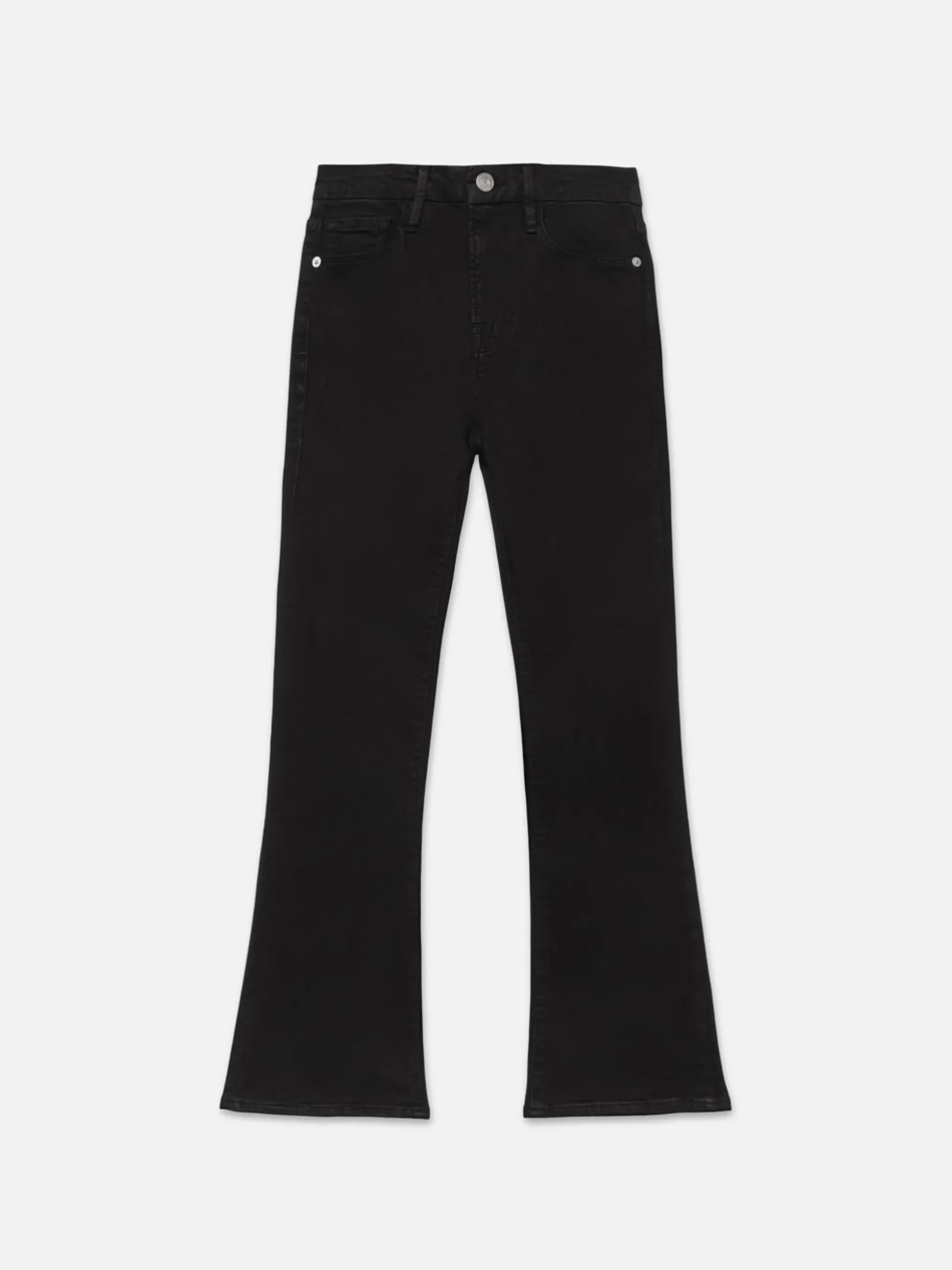 Le Crop Mini Boot in Film Noir