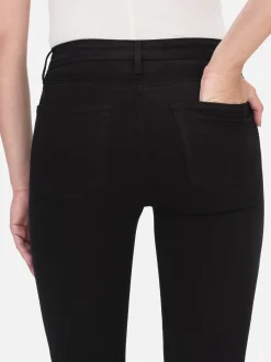 Le Crop Mini Boot in Film Noir