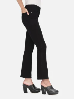 Le Crop Mini Boot in Film Noir