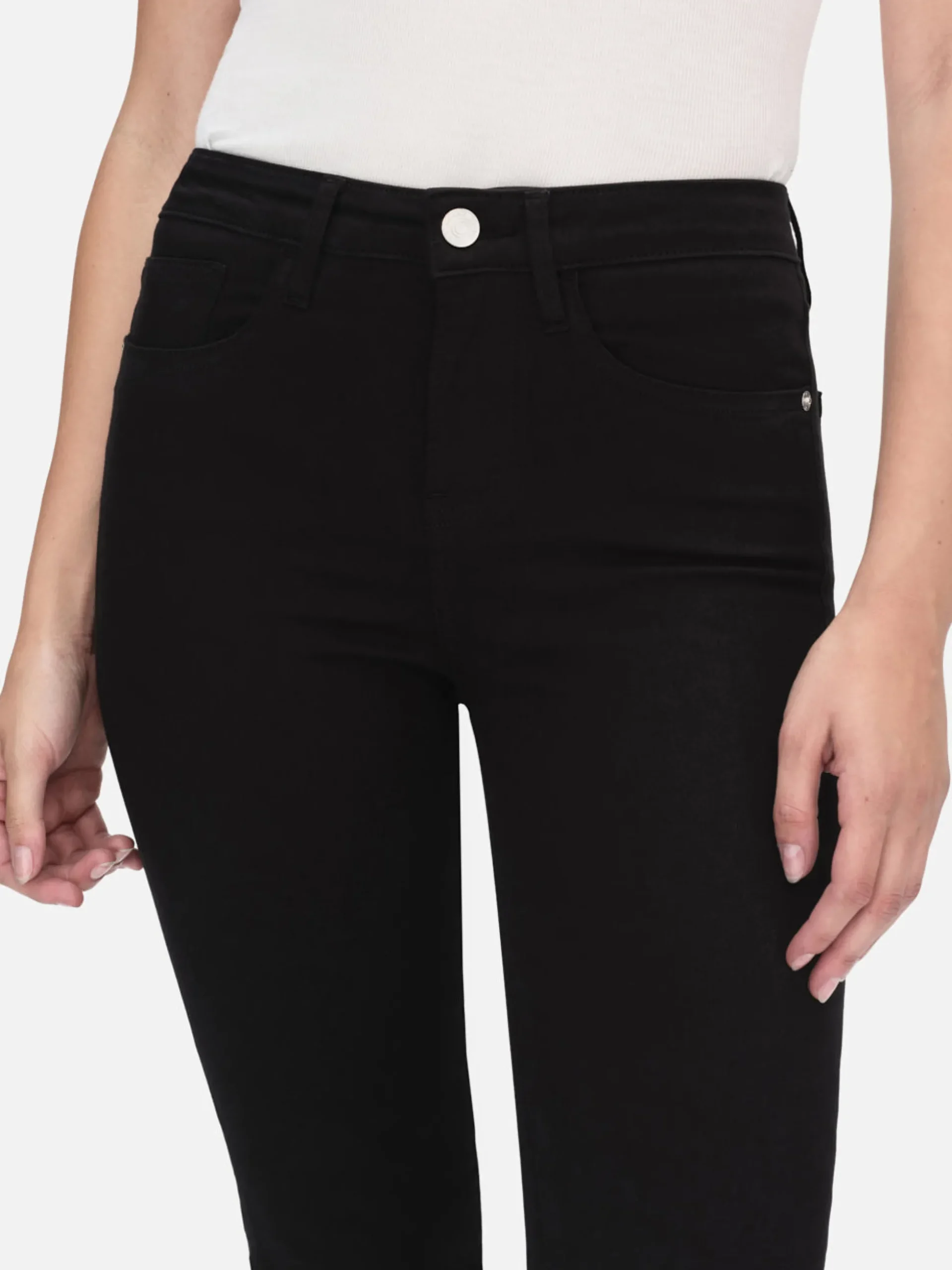 Le Crop Mini Boot in Film Noir