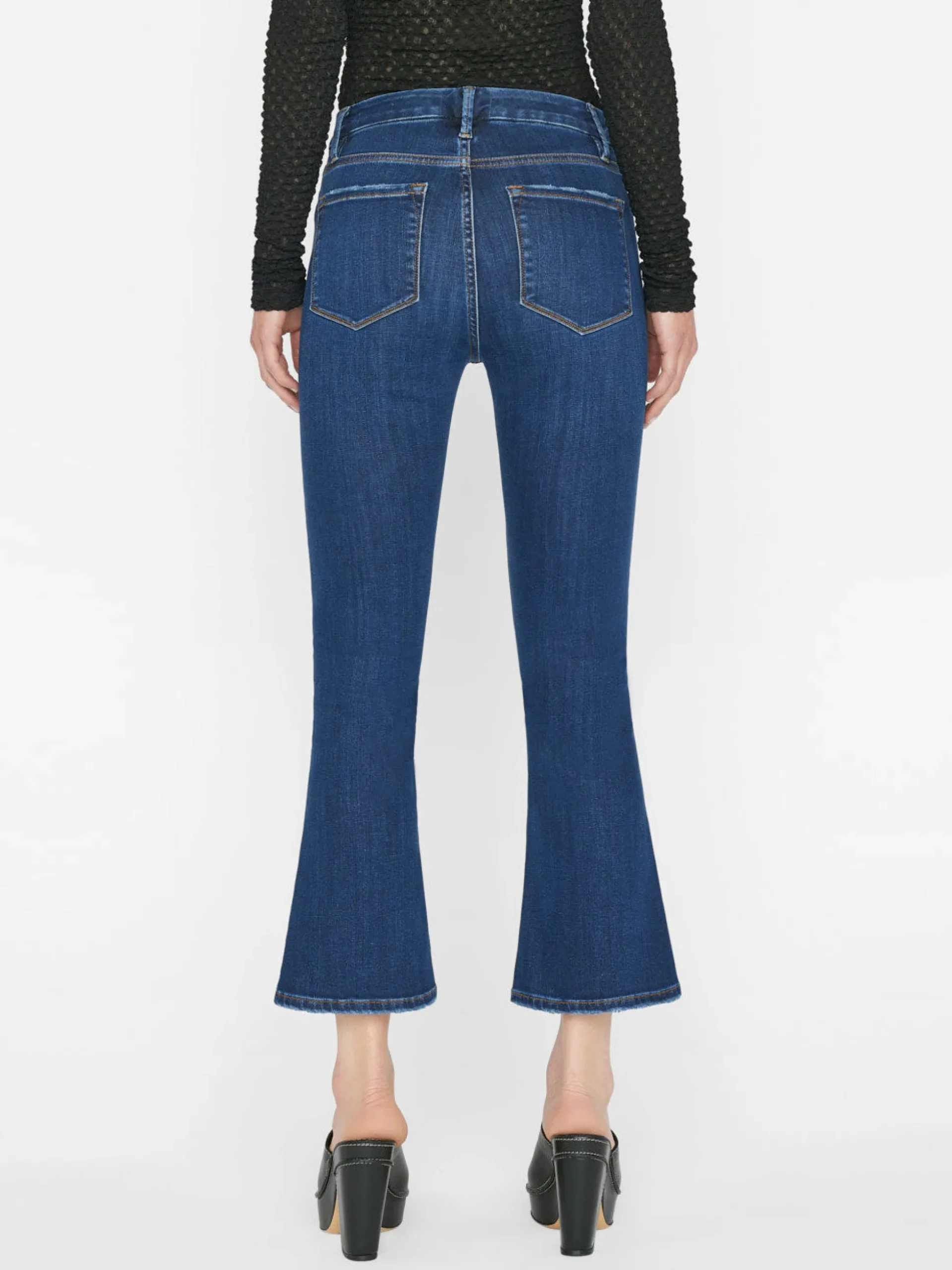 Le Crop Mini Boot in Majesty