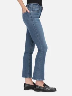Le Crop Mini Boot in Poe