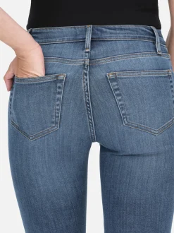 Le Crop Mini Boot in Poe