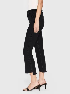 Le Crop Mini Boot in Radio Cascade Hem