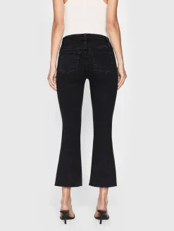 Le Crop Mini Boot in Radio Cascade Hem
