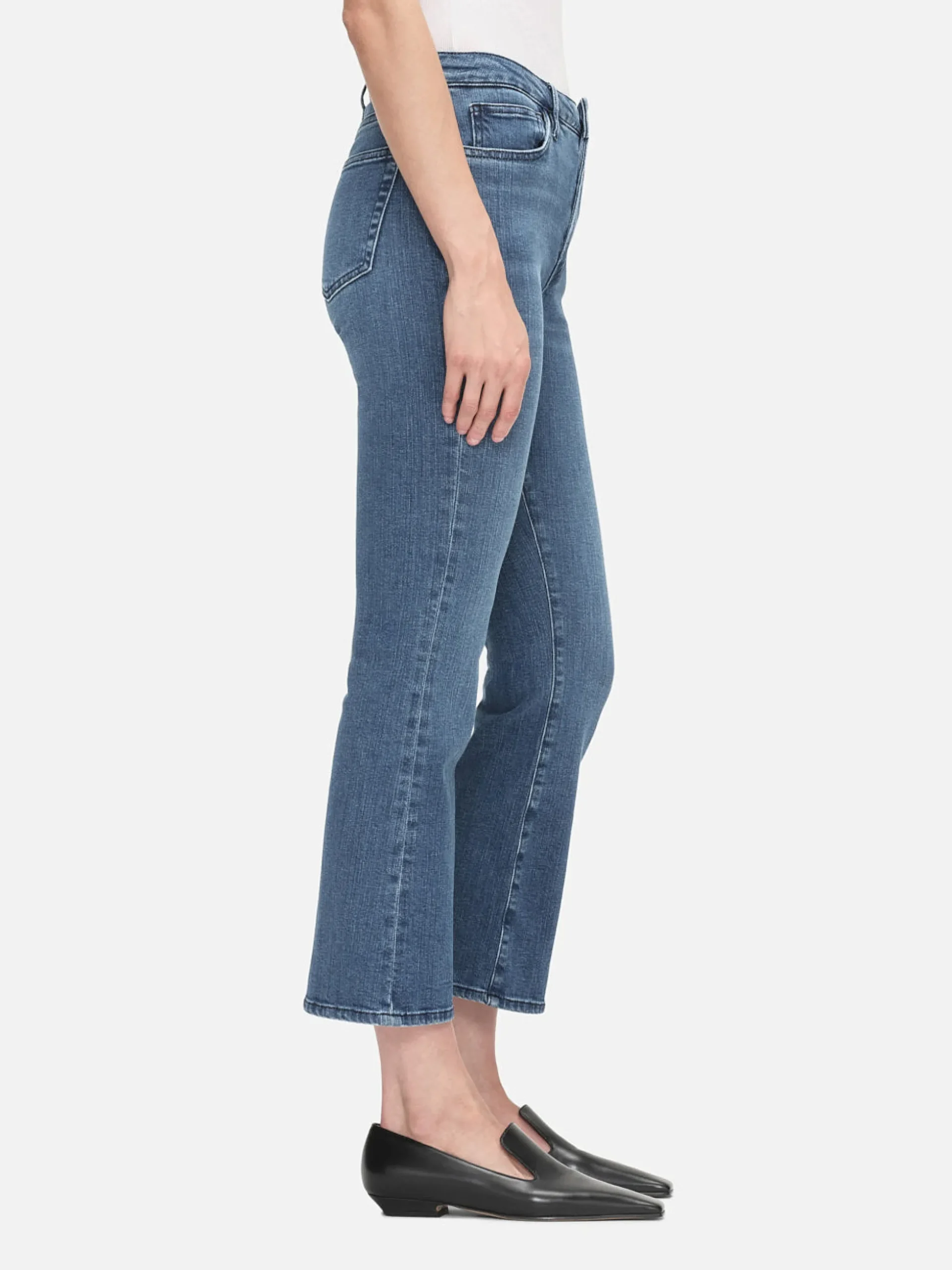 Le Crop Mini Boot in Temple