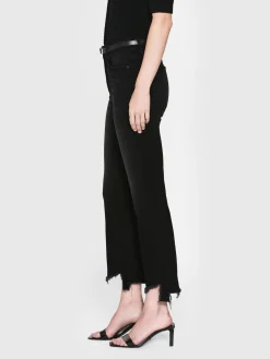 Le Crop Mini Boot in Tilt Stiletto Hem