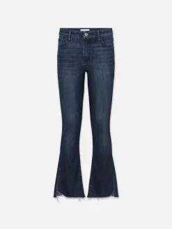 Le Crop Mini Boot Cascade Hem in Naples