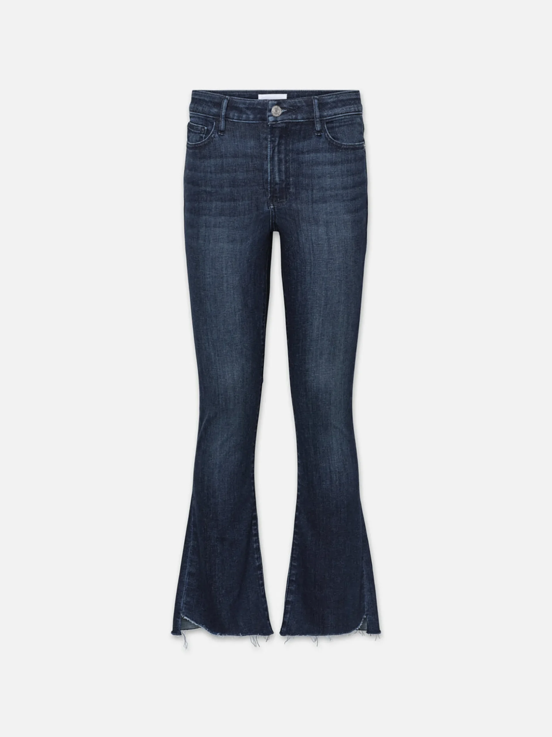 Le Crop Mini Boot Cascade Hem in Naples