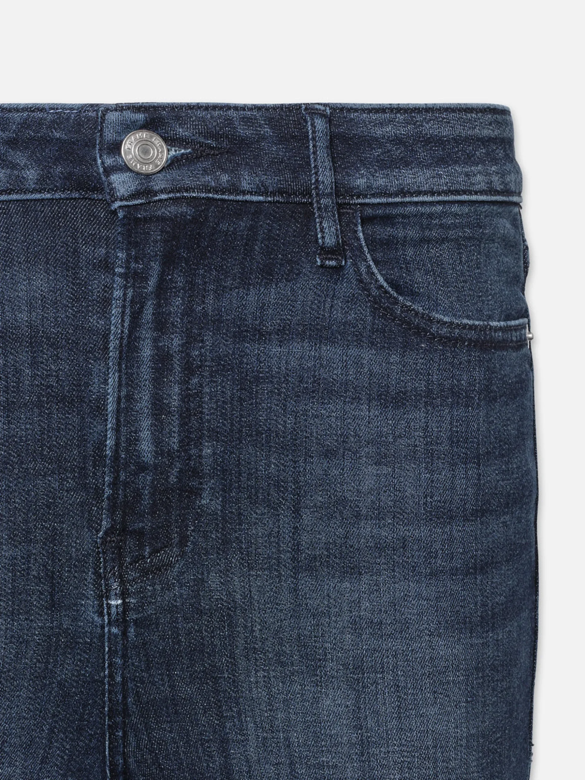 Le Crop Mini Boot Cascade Hem in Naples