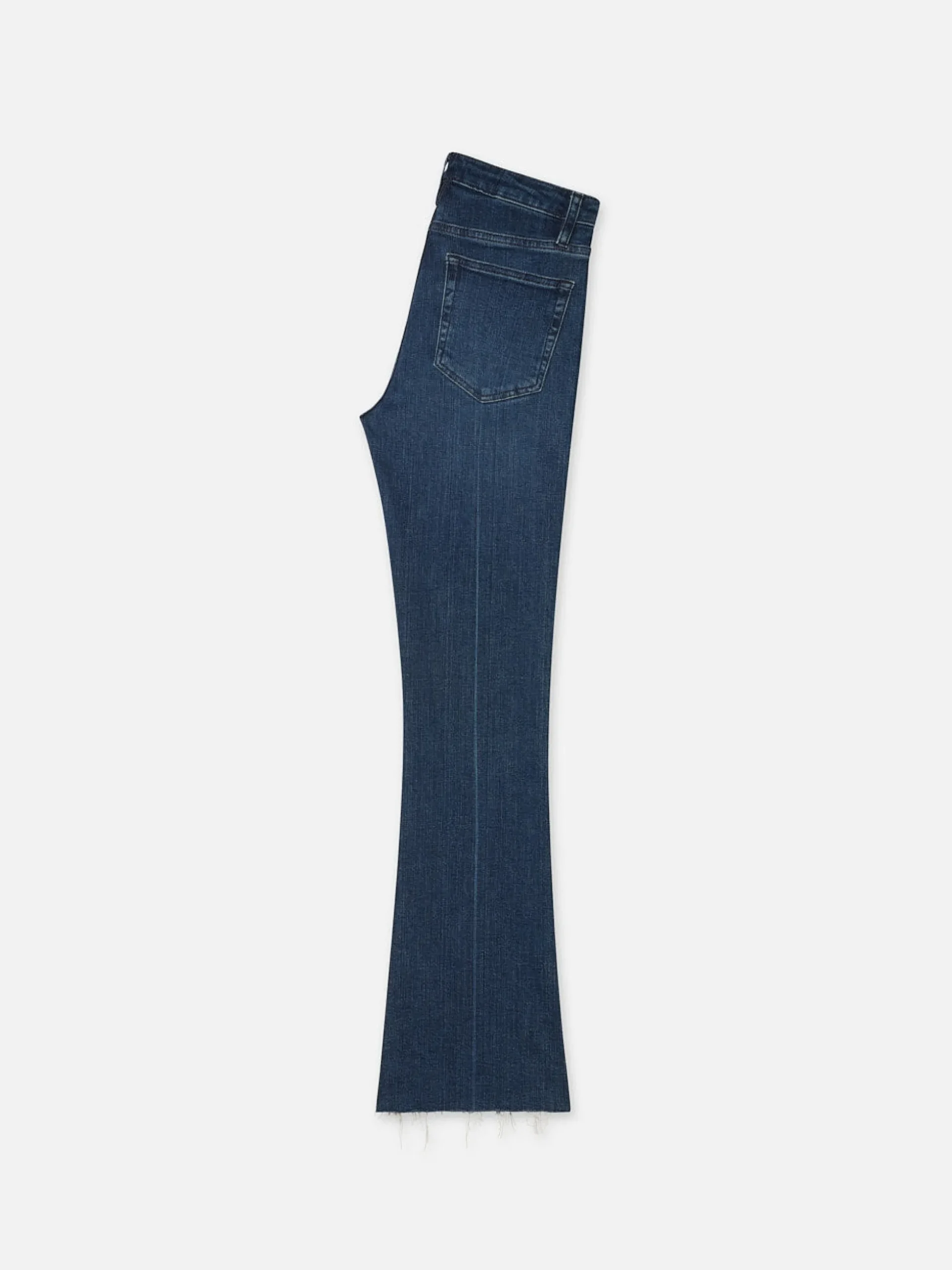 Le Crop Mini Boot Cascade in Calvin