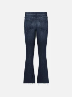 Le Crop Mini Boot Cascade Hem in Naples