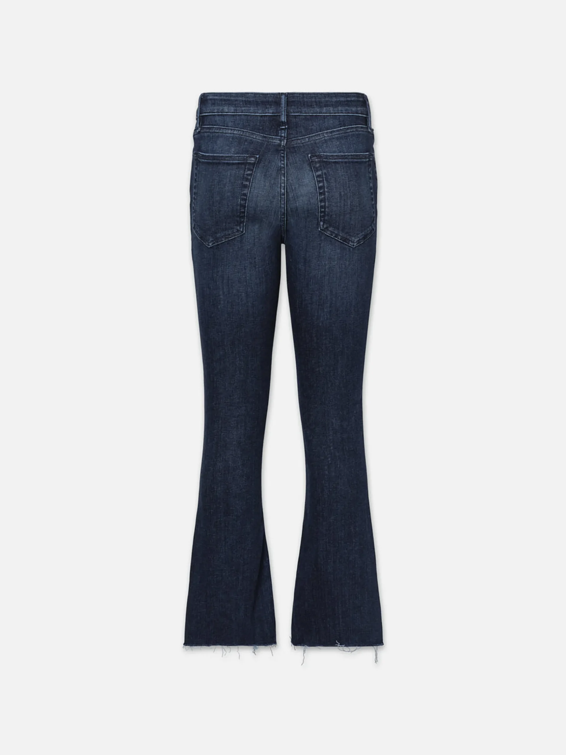 Le Crop Mini Boot Cascade Hem in Naples