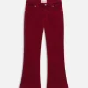 Le Crop Mini Boot Corduroy in Paprika