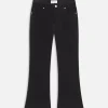Le Crop Mini Boot Corduroy in Black
