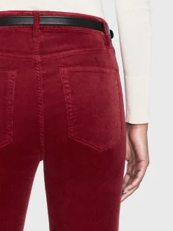 Le Crop Mini Boot Corduroy in Paprika