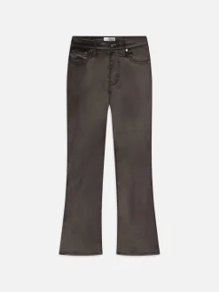 Le Crop Mini Boot Velvet in Comet Velvet
