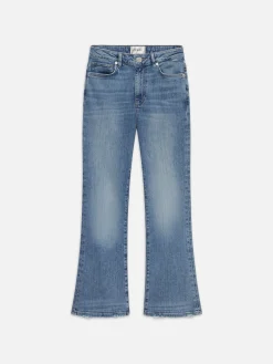 Le Crop Mini Boot Worn Fray in Whimsy