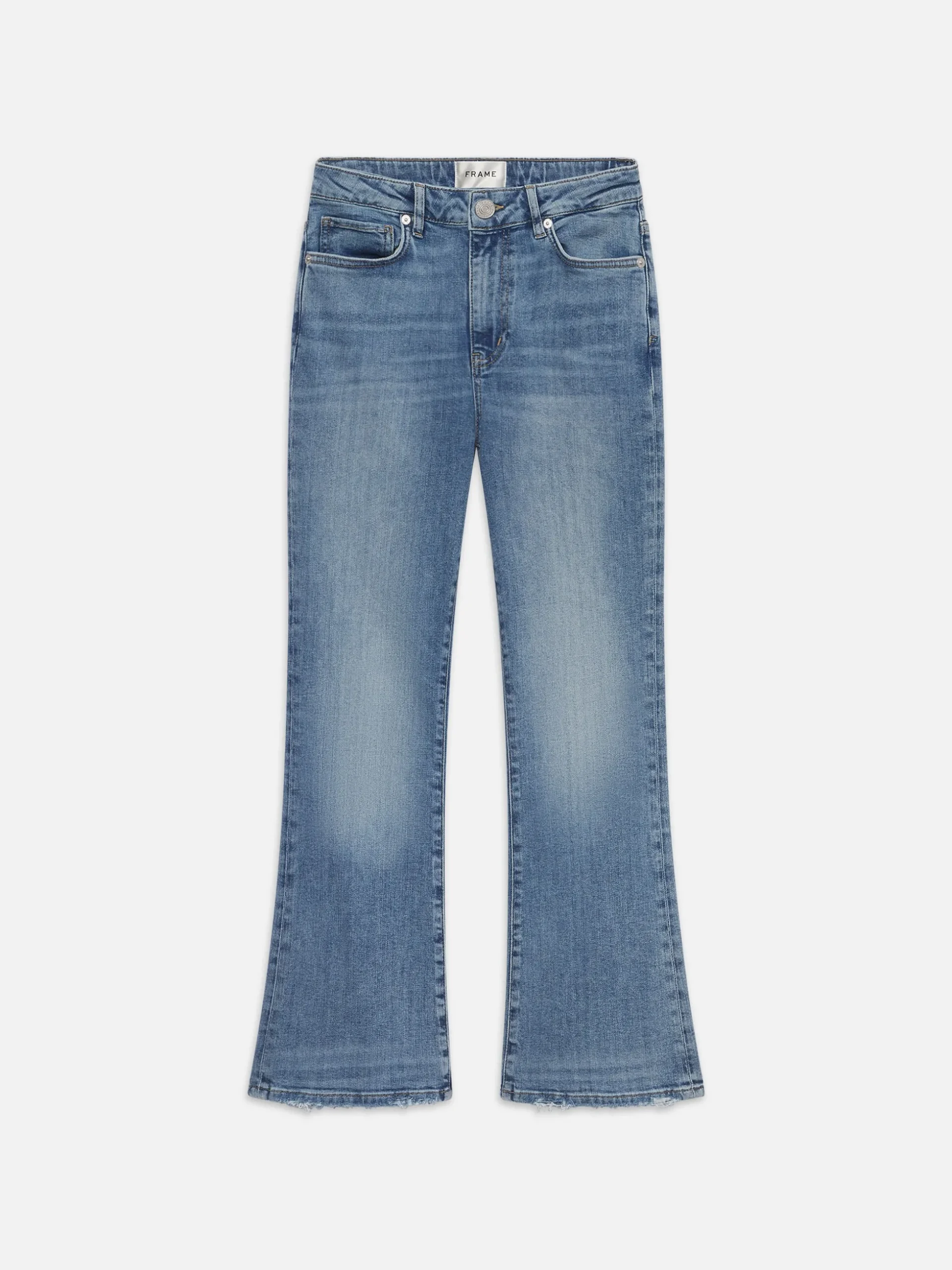 Le Crop Mini Boot Worn Fray in Whimsy