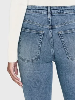 Le Crop Mini Boot Worn Fray in Whimsy