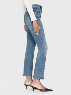 Le Crop Mini Boot Worn Fray in Whimsy