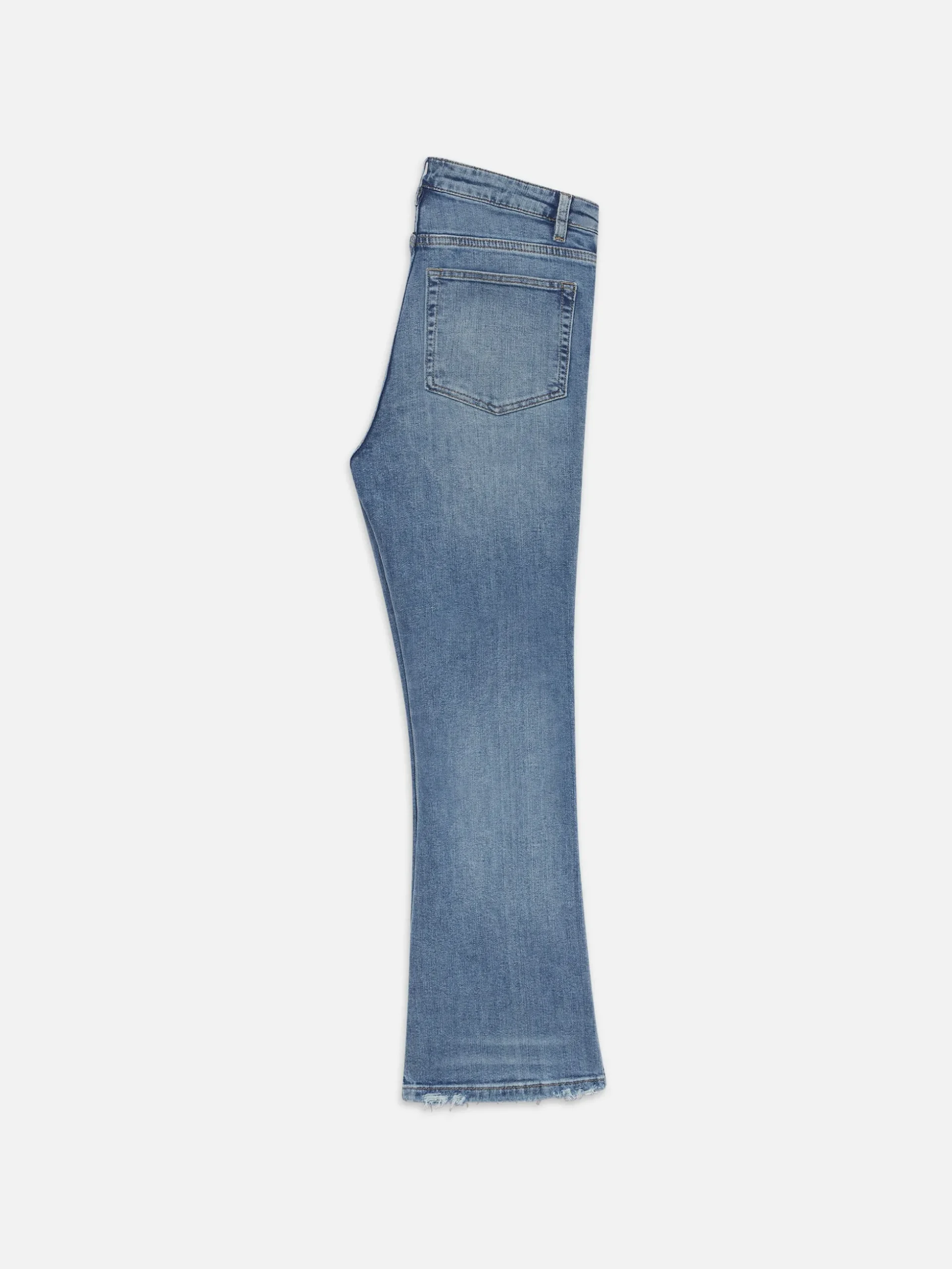 Le Crop Mini Boot Worn Fray in Whimsy