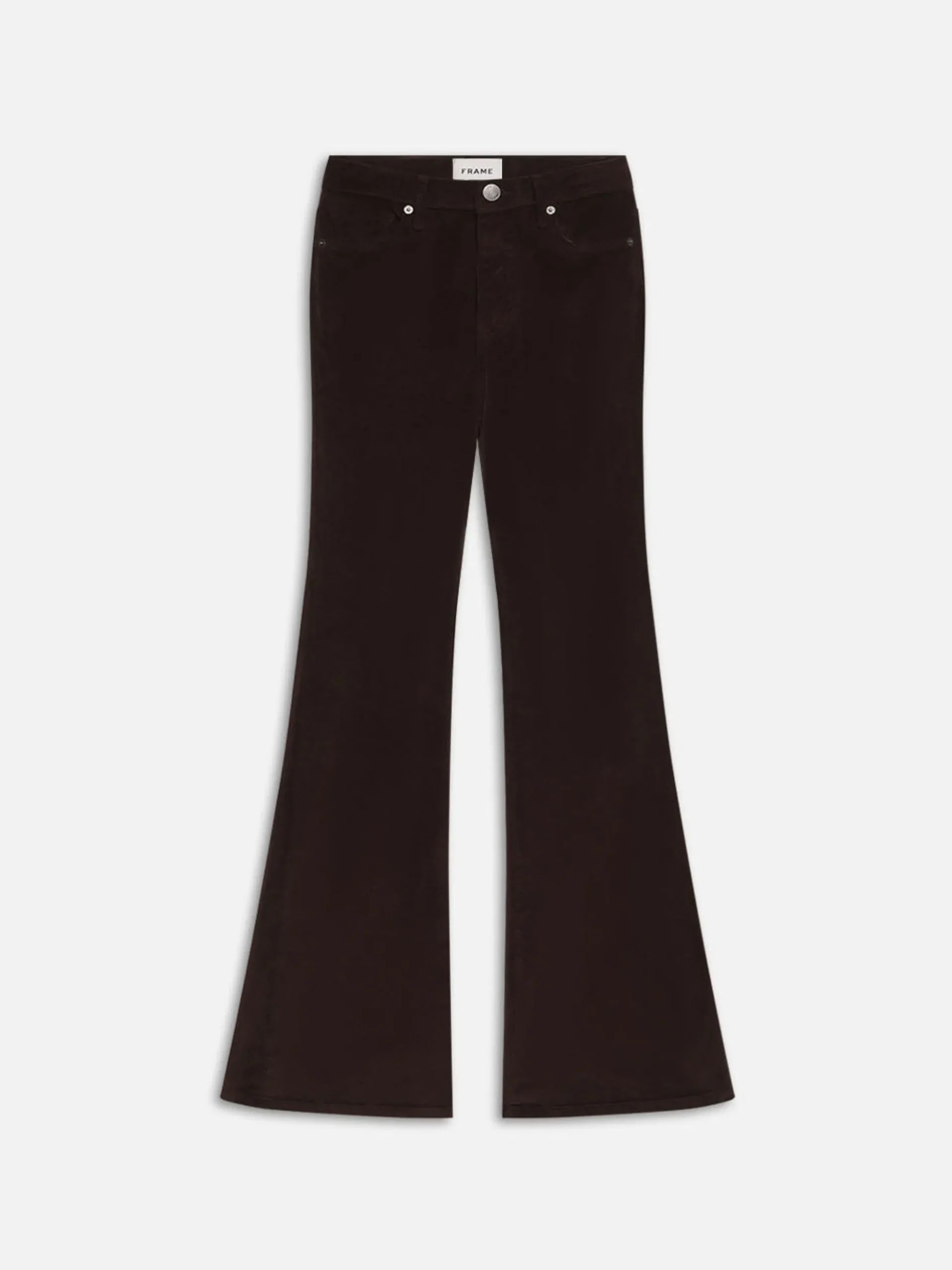 Le Easy Flare Corduroy in Espresso