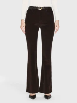 Le Easy Flare Corduroy in Espresso