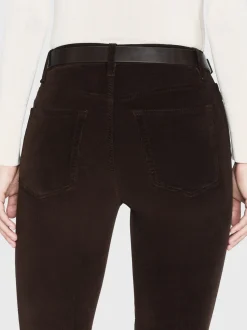 Le Easy Flare Corduroy in Espresso