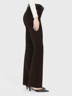 Le Easy Flare Corduroy in Espresso