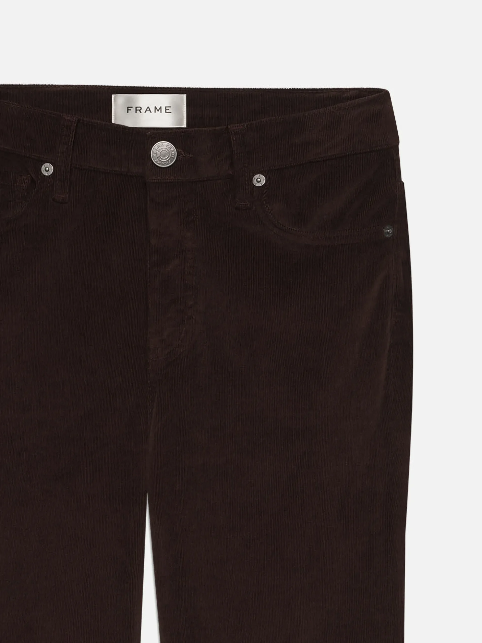 Le Easy Flare Corduroy in Espresso