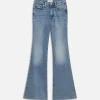Le Easy Flare Raw Fray in Whimsy