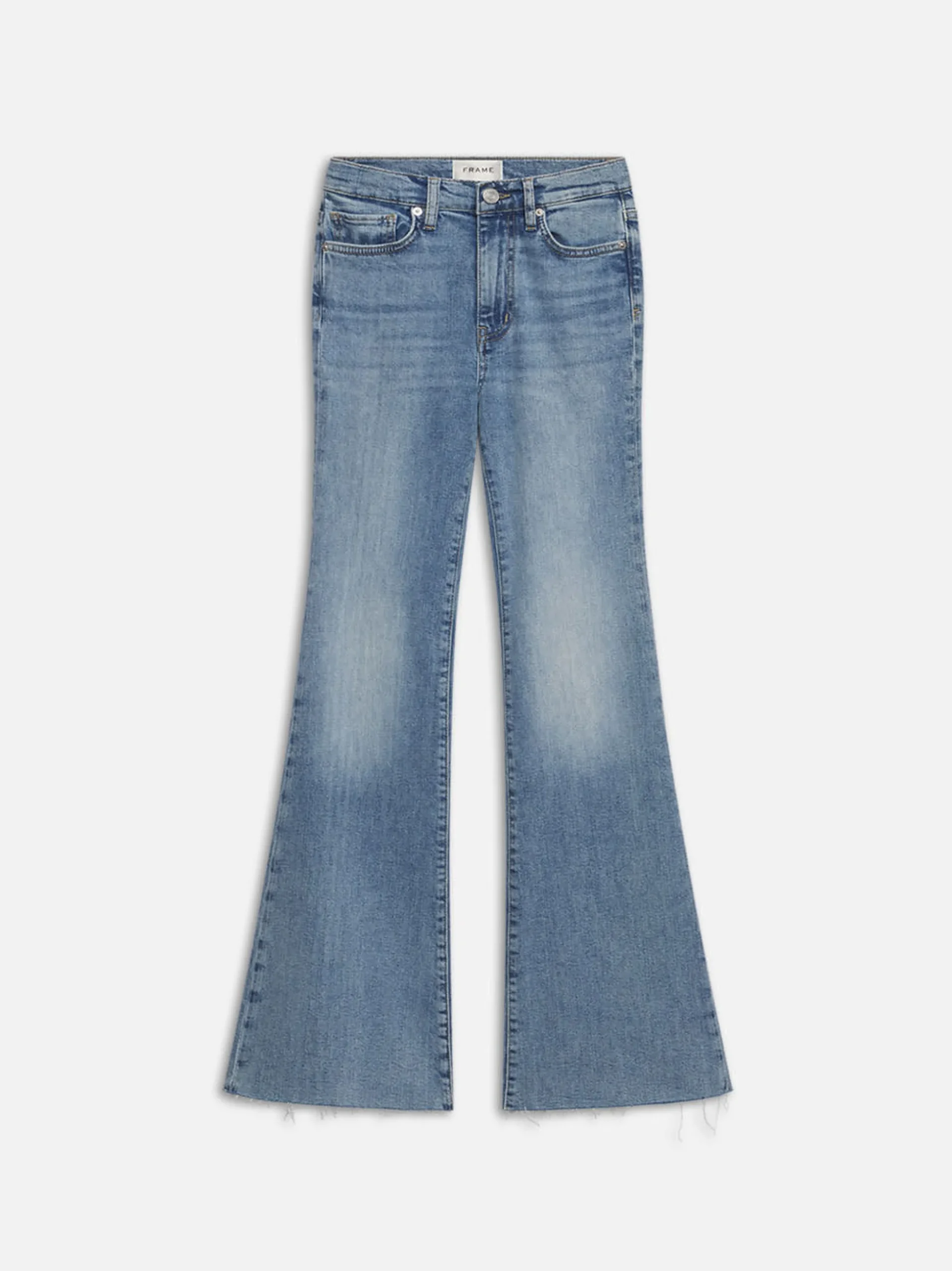 Le Easy Flare Raw Fray in Whimsy