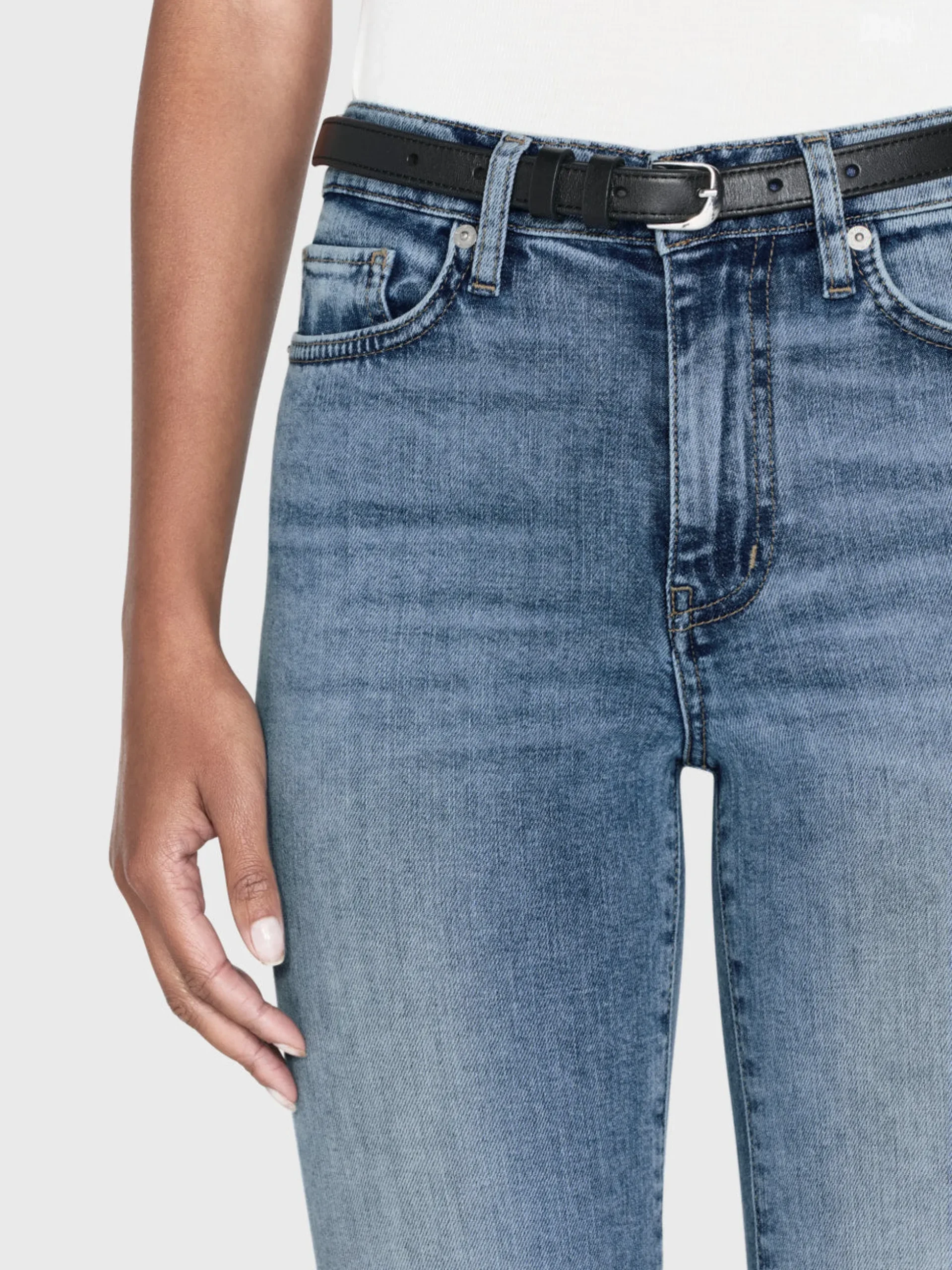 Le Easy Flare Raw Fray in Whimsy