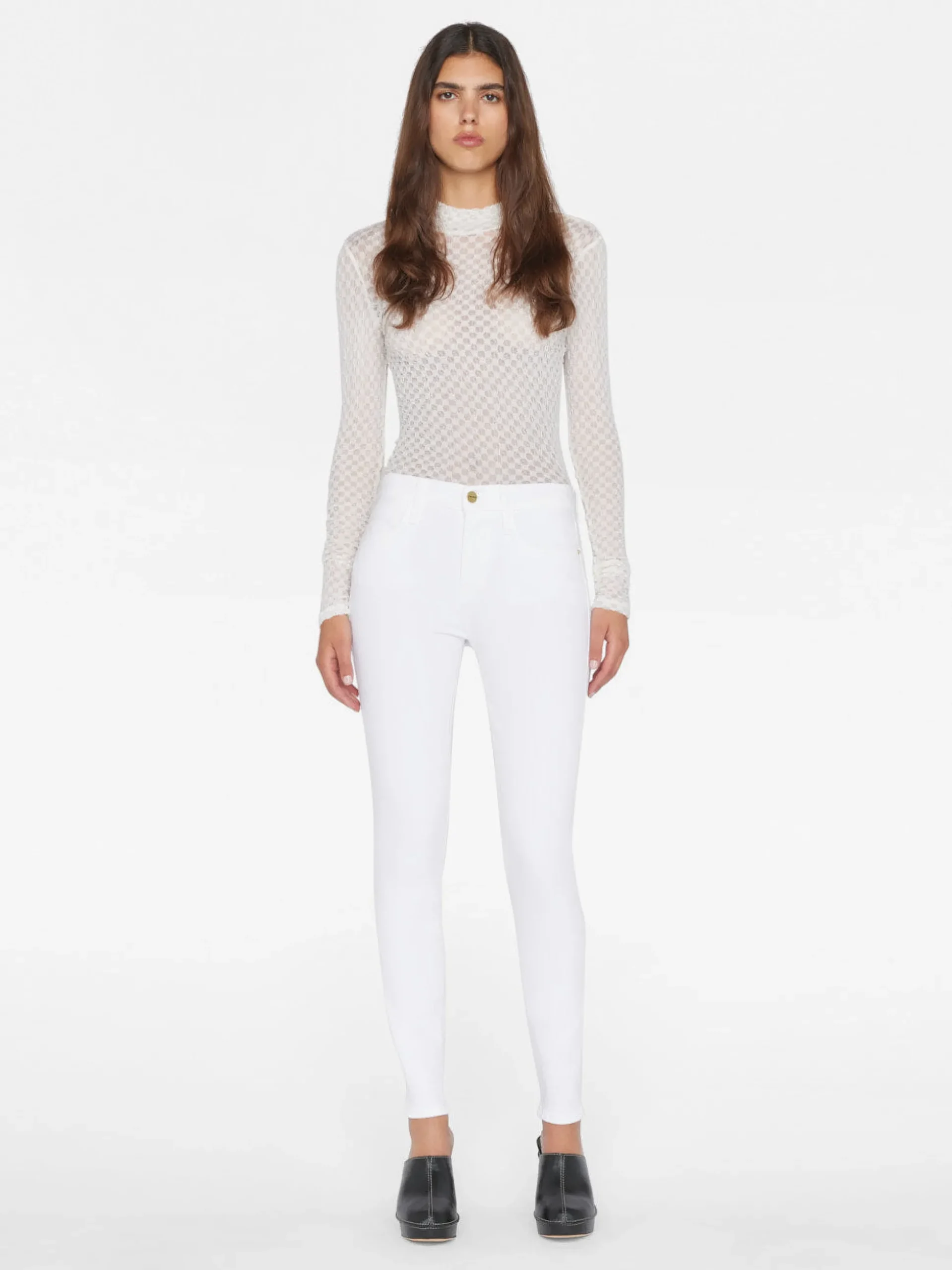 Le High Skinny in Blanc